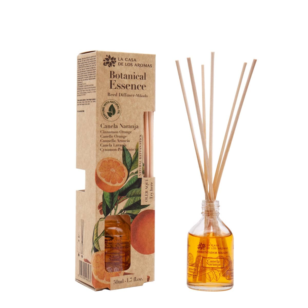 Mikado Botanical Canela Naranja 50ml