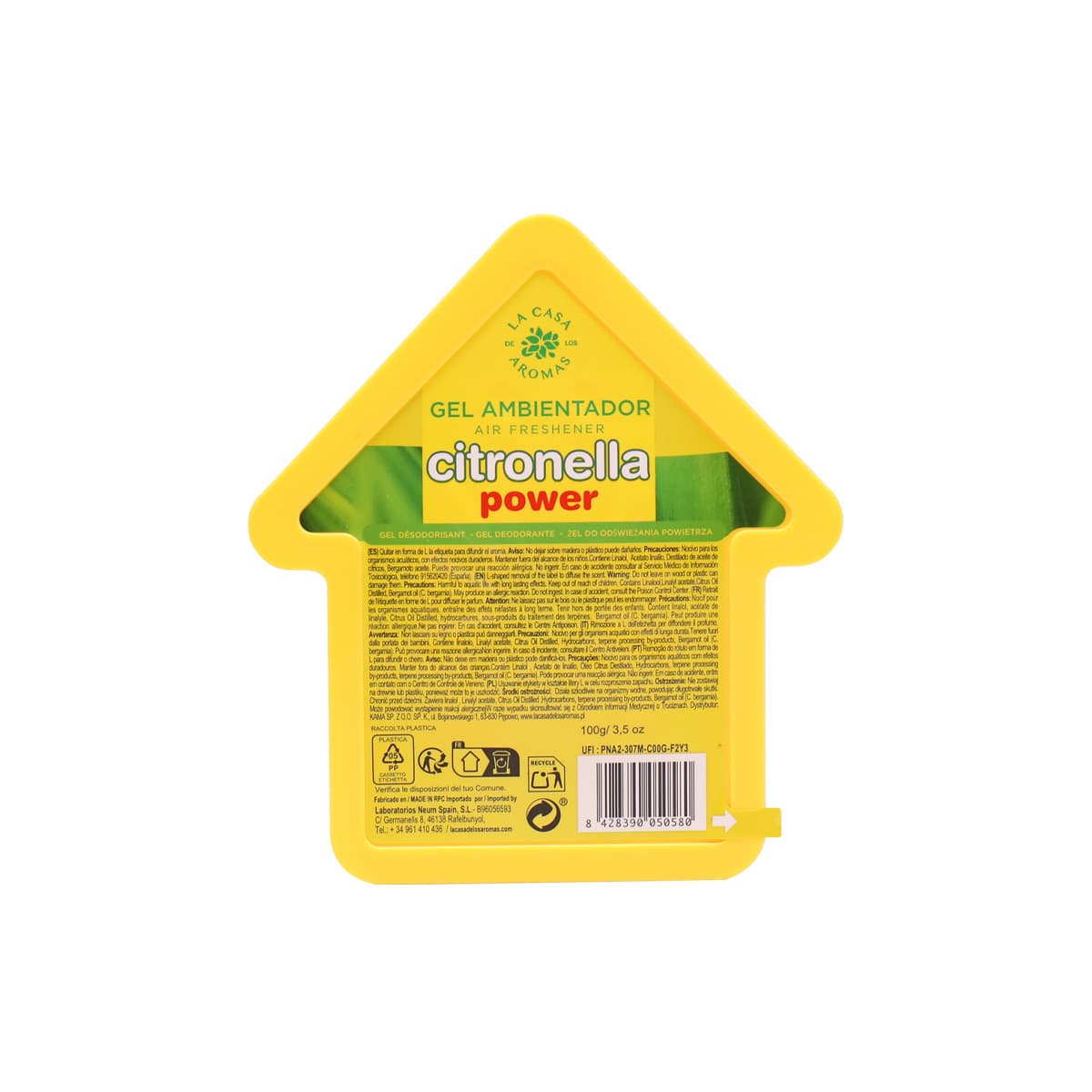 EXP 12 AMBIENTADOR GEL CITRONELA