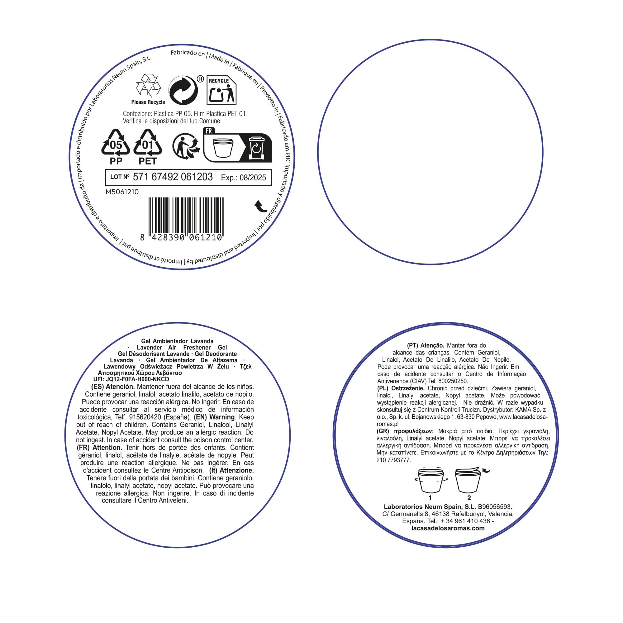 Gel Cupcake Lavanda 100g