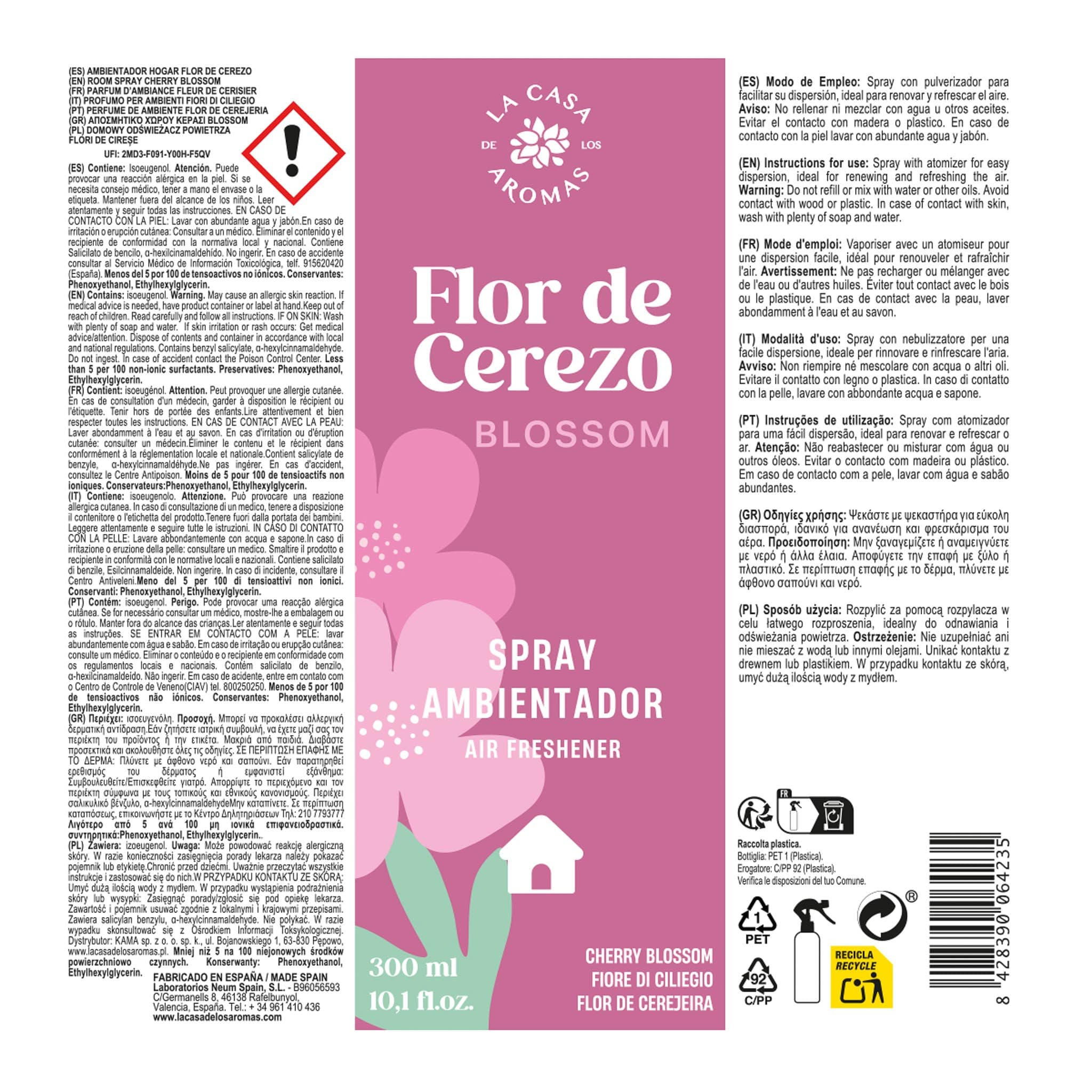 SPRAY HOGAR FLOR DE CEREZO