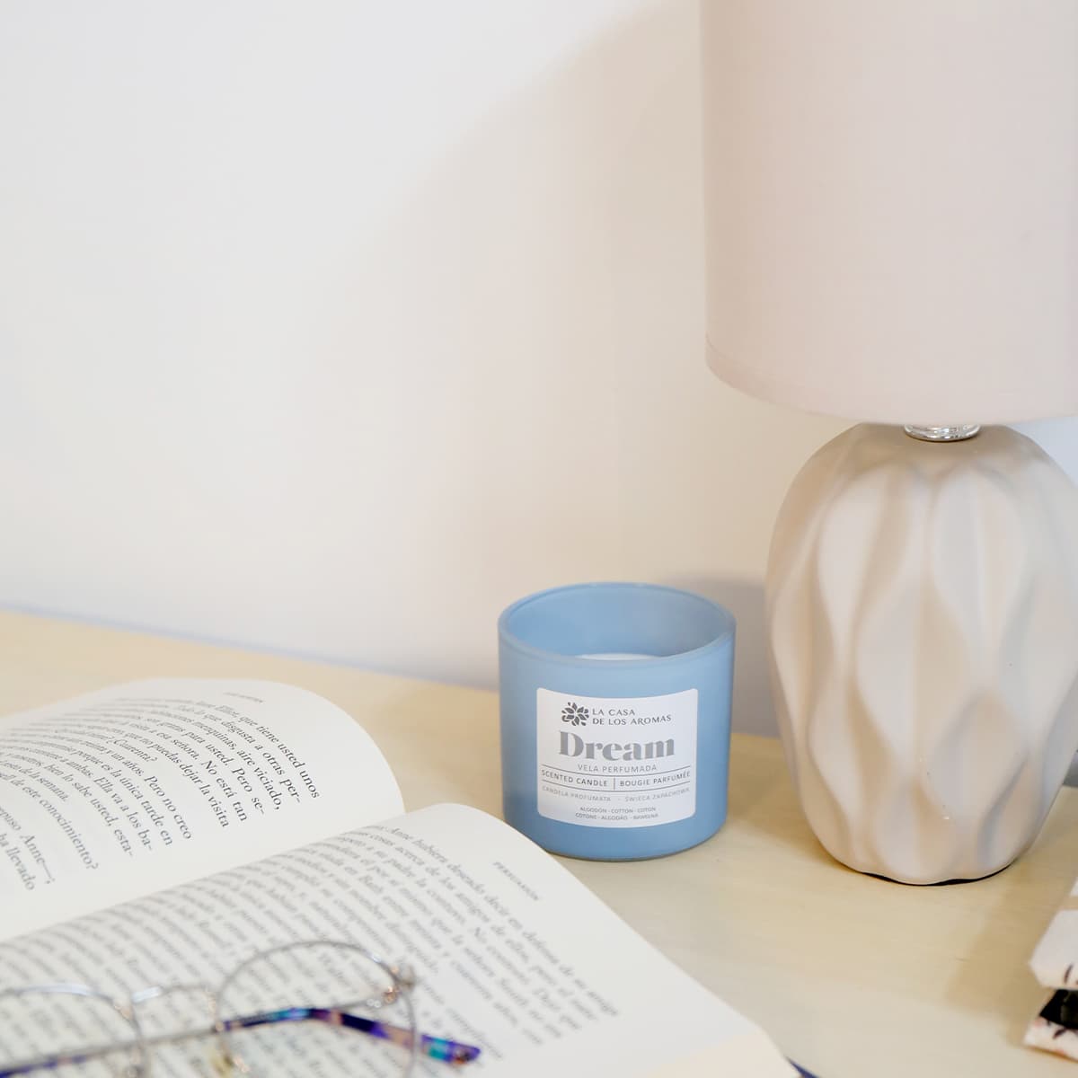 EXP.6 VASO VELA ALGODON 90G