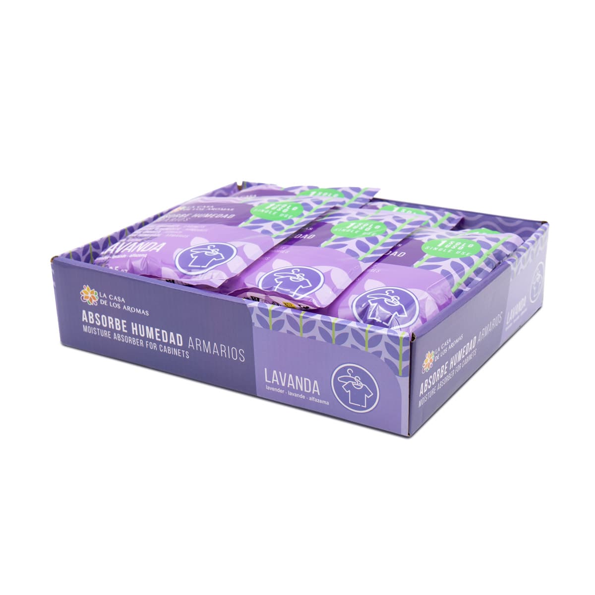 ABSORBE HUMEDADES COLGADOR LAVANDA 100 G